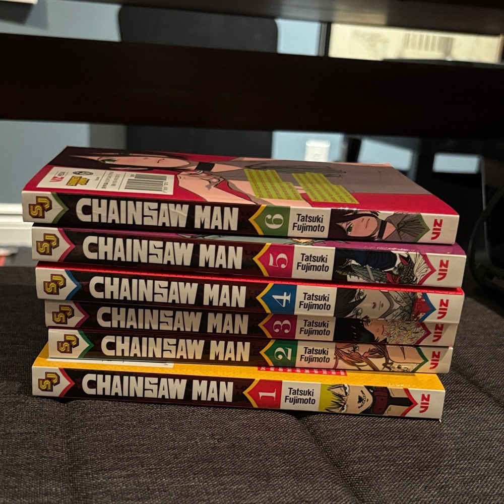 Chainsaw Man Manga Volumes 1-6